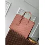 LV M12775 Louis Vuitton OnTheGo MM Bag Monogram Empreinte Brown