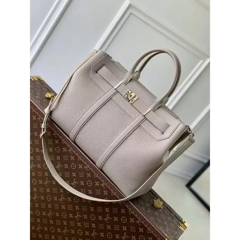 LV M11664 Louis Vuitton Georges Tote MM H30 Gray