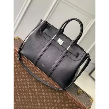 LV M23153 Louis Vuitton Georges Tote MM H30 Black
