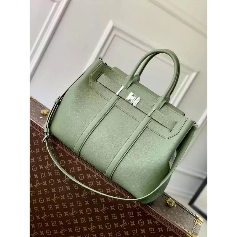 LV M23154 Louis Vuitton Georges Tote MM H30 Green