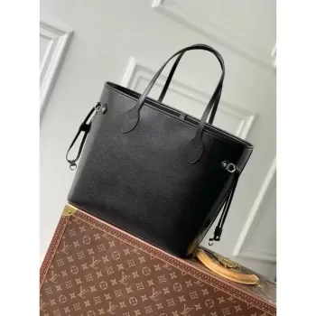 LV M11930 Louis Vuitton Neverfull MM Bag Epi Leather Black