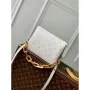LV M11727 Louis Vuitton Coussin BB Handbag White