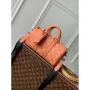 LV M31044 Louis Vuitton Keepall Bandoulière 25 Bag Tangerine