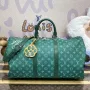 LV M12687 Louis Vuitton Keepall Bandoulière 50 City Bag Green