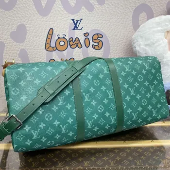 LV M12687 Louis Vuitton Keepall Bandoulière 50 City Bag Green