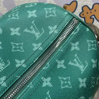 LV M12687 Louis Vuitton Keepall Bandoulière 50 City Bag Green