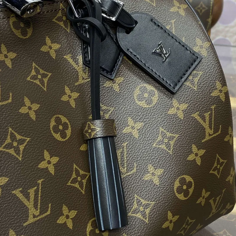 LV M12243 Louis Vuitton Speedy Soft 30 Dark Bag Monogram Black