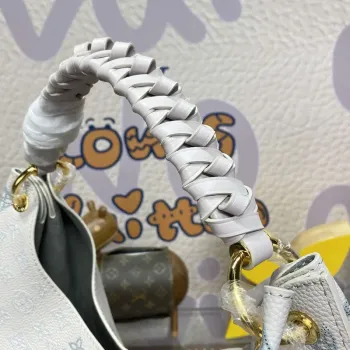 LV M12093 Louis Vuitton Carmel Handbag Brume Gray