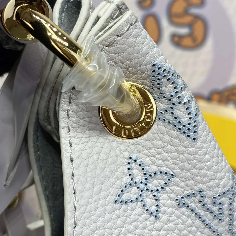 LV M12093 Louis Vuitton Carmel Handbag Brume Gray