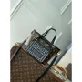 LV M12099 Louis Vuitton Reversible Neverfull Bandoulière Inside Out BB Handbag Black