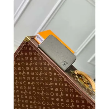 LV M80334 Louis Vuitton Zippy Wallet Horizontal Dark Green