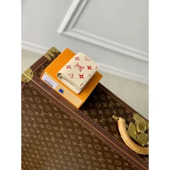 LV M83481 Louis Vuitton Cléa Wallet Sunrise Aquarelle Beige