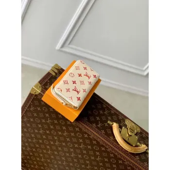 LV M83505 Louis Vuitton Zippy Wallet Sunrise Aquarelle Beige