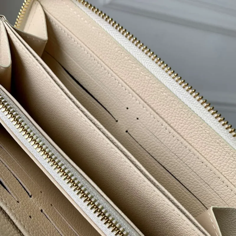 LV M83505 Louis Vuitton Zippy Wallet Sunrise Aquarelle Beige