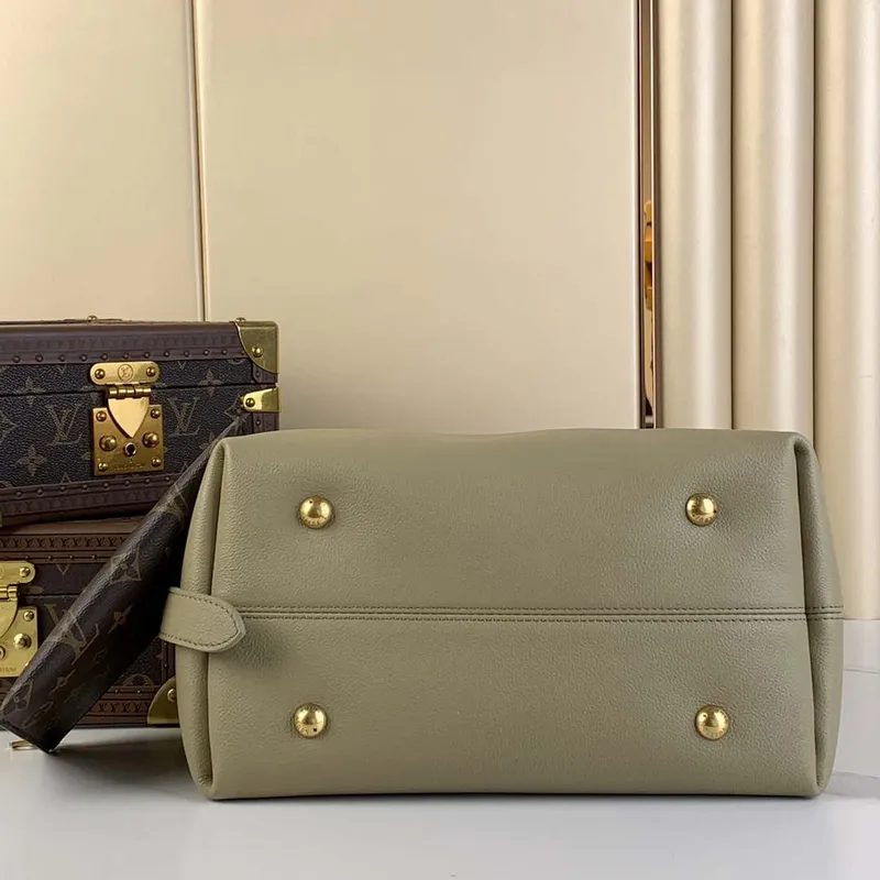 LV M24988 Louis Vuitton Low Key Hobo MM Handbag Green