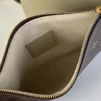 LV M24988 Louis Vuitton Low Key Hobo MM Handbag Green