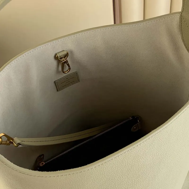 LV M24988 Louis Vuitton Low Key Hobo MM Handbag Green