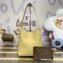 LV M25353 Louis Vuitton Low Key Hobo PM Bag Apricot Yellow