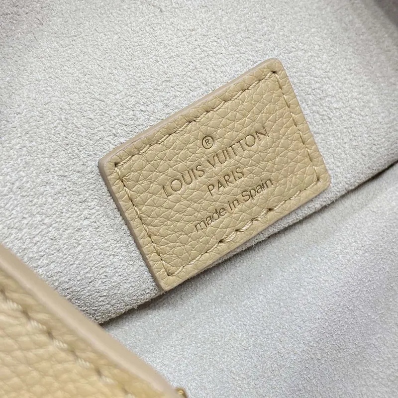 LV M25353 Louis Vuitton Low Key Hobo PM Bag Apricot Yellow