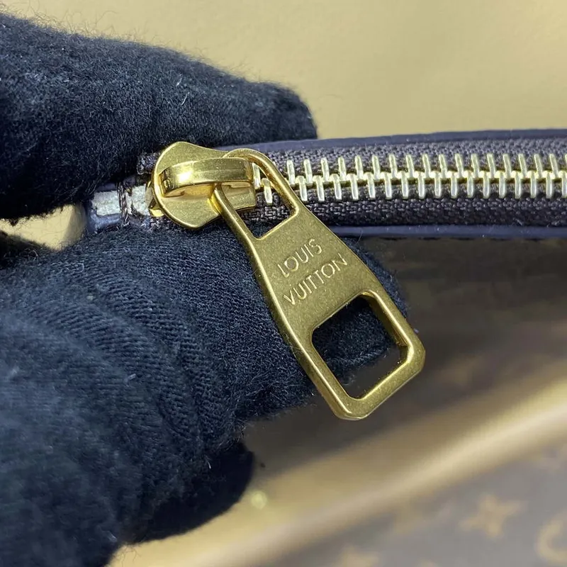 LV M25353 Louis Vuitton Low Key Hobo PM Bag Apricot Yellow