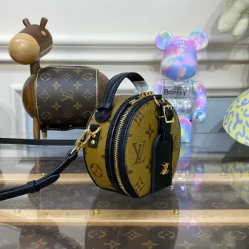 LV M68276 Louis Vuitton Mini Boite Chapeau Monogram Reverse