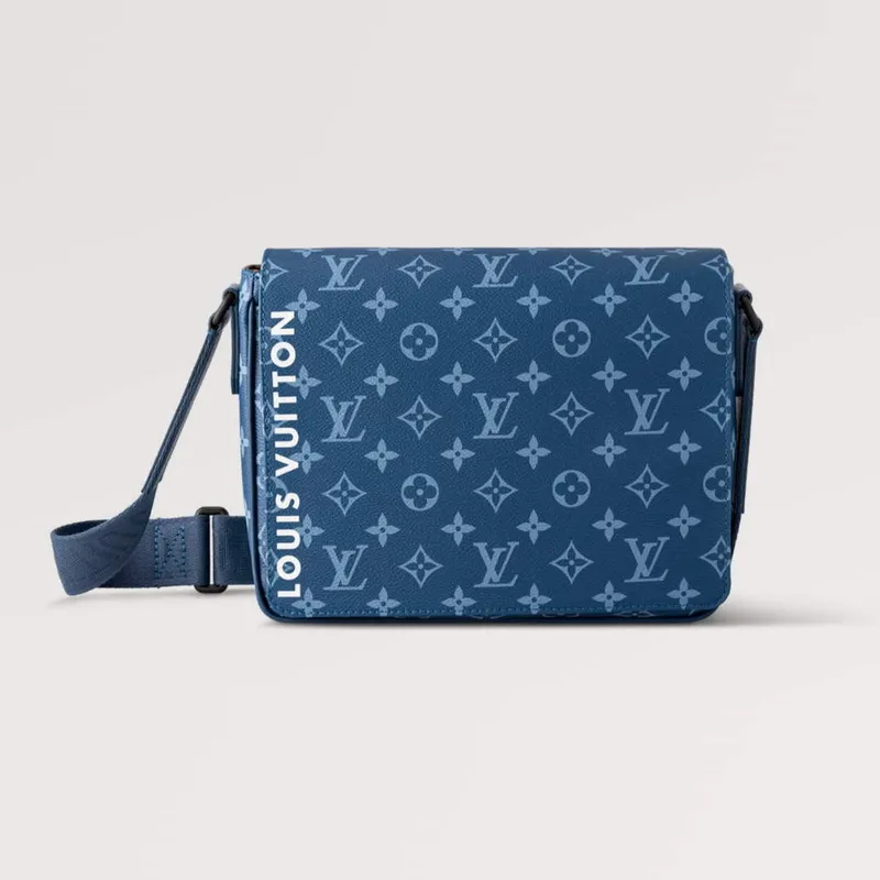 LV M23785 Louis Vuitton District PM Messenger Bag Atlantic Blue