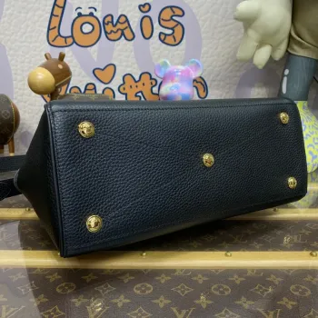 LV M22914 Louis Vuitton Lock It MM Bag Black