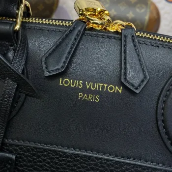 LV M22914 Louis Vuitton Lock It MM Bag Black