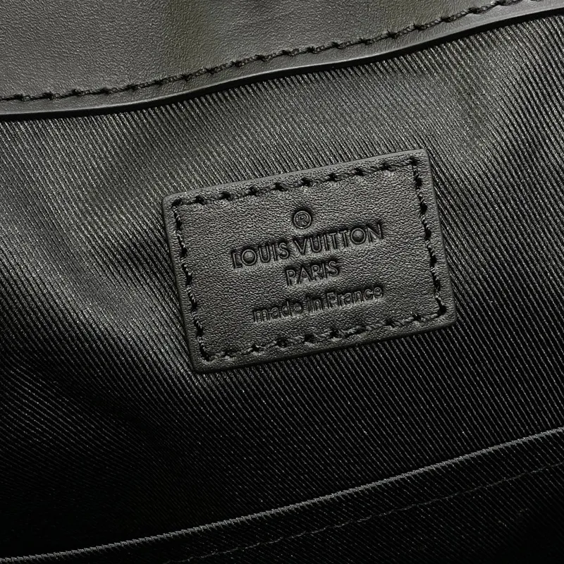 LV M21865 Louis Vuitton Sac Plat 24H Tote Bag Embossed Taurillon Monogram cowhide leather