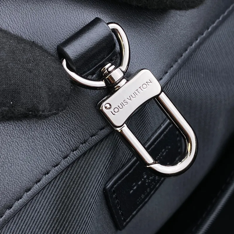 LV M46451 Louis Vuitton Sac Plat 24H Tote Bag Monogram Eclipse coated canvas