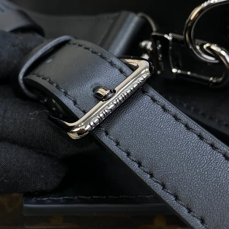 LV M46453 Louis Vuitton Sac Plat Mini Bag Monogram Eclipse coated canvas