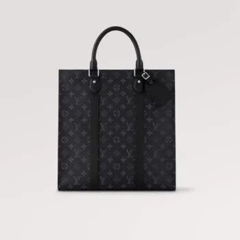 LV M46452 Louis Vuitton Sac Plat  Bag Monogram Eclipse coated canvas