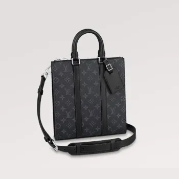LV M46098 Louis Vuitton Sac Plat Cross Monogram Eclipse coated canvas