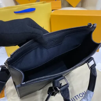 LV M46098 Louis Vuitton Sac Plat Cross Monogram Eclipse coated canvas