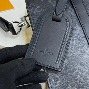 LV M46098 Louis Vuitton Sac Plat Cross Monogram Eclipse coated canvas