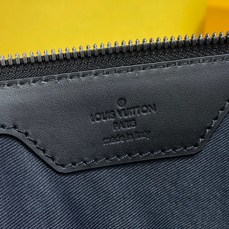 LV M46098 Louis Vuitton Sac Plat Cross Monogram Eclipse coated canvas