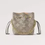 LV M82731 Louis Vuitton Pico Bella Bucket Bag Gray