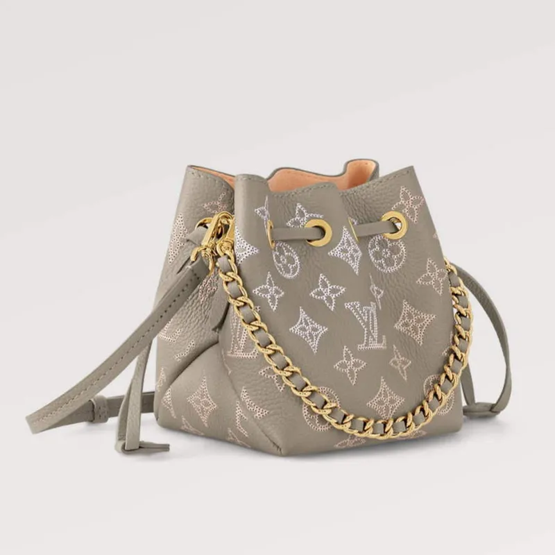 LV M82731 Louis Vuitton Pico Bella Bucket Bag Gray