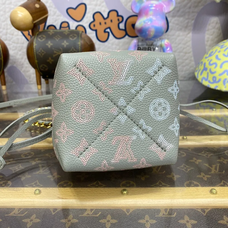 LV M82731 Louis Vuitton Pico Bella Bucket Bag Gray