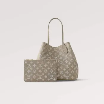 LV M23387 Louis Vuitton Blossom MM Tote Bag Gray
