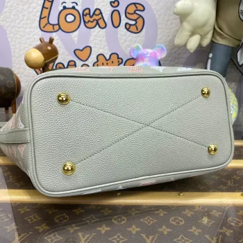 LV M23387 Louis Vuitton Blossom MM Tote Bag Gray