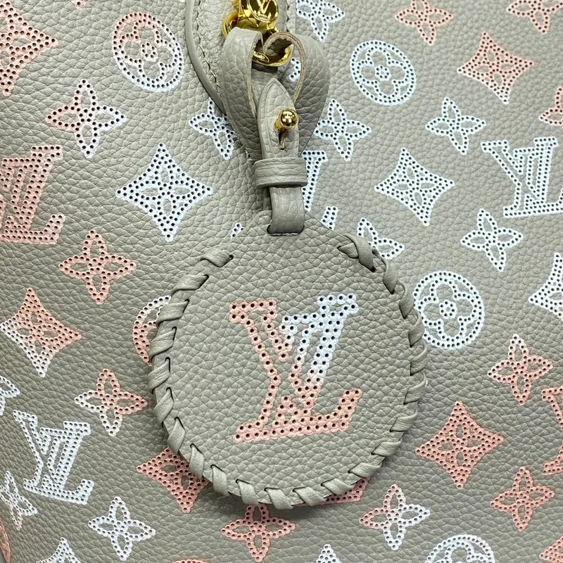 LV M23387 Louis Vuitton Blossom MM Tote Bag Gray