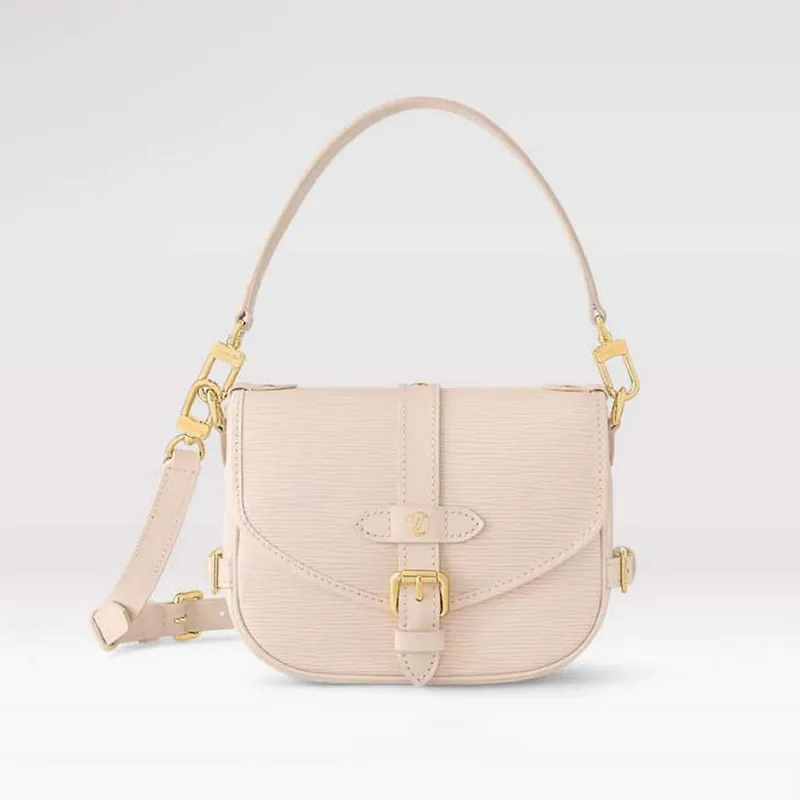 LV M23746 Louis Vuitton Saumur BB Handbag Quartz