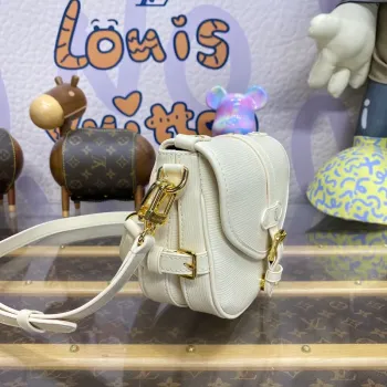 LV M23746 Louis Vuitton Saumur BB Handbag Quartz