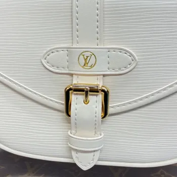 LV M23746 Louis Vuitton Saumur BB Handbag Quartz