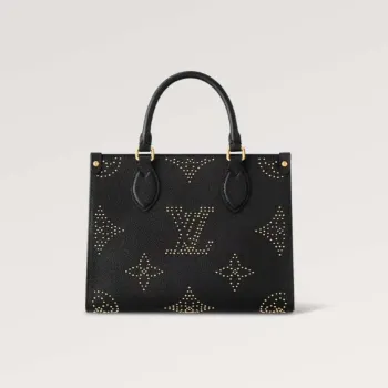 LV M46733 Louis Vuitton OnTheGo PM Bag Black