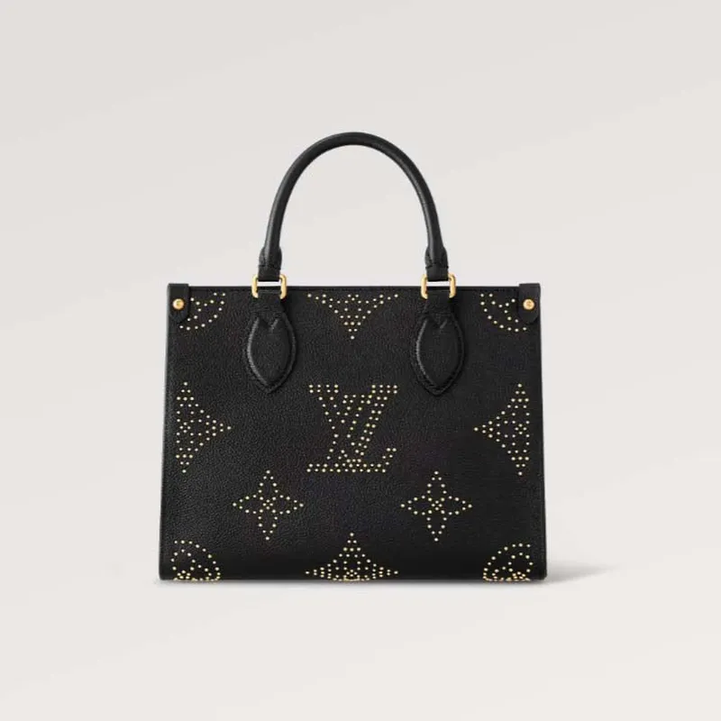 LV M46733 Louis Vuitton OnTheGo PM Bag Black