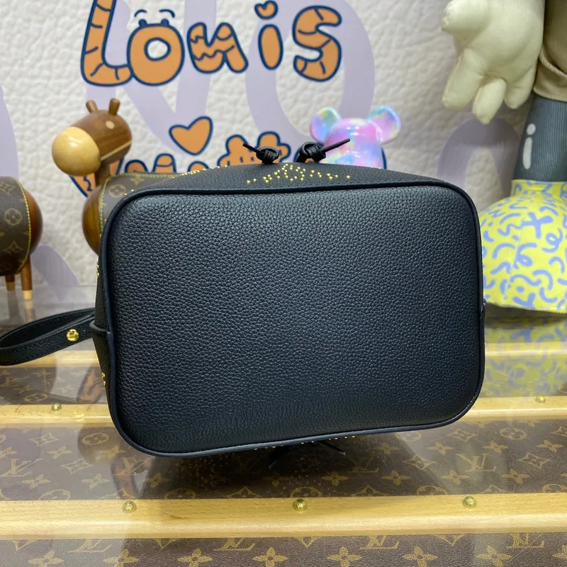 LV M46734 Louis Vuitton NéoNoé BB Bucket Bag Black