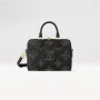 LV M46736 Louis Vuitton Speedy Bandoulière 25 Bag Black