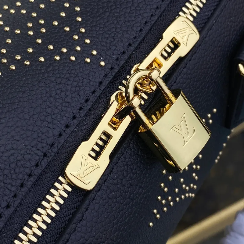 LV M46736 Louis Vuitton Speedy Bandoulière 25 Bag Black